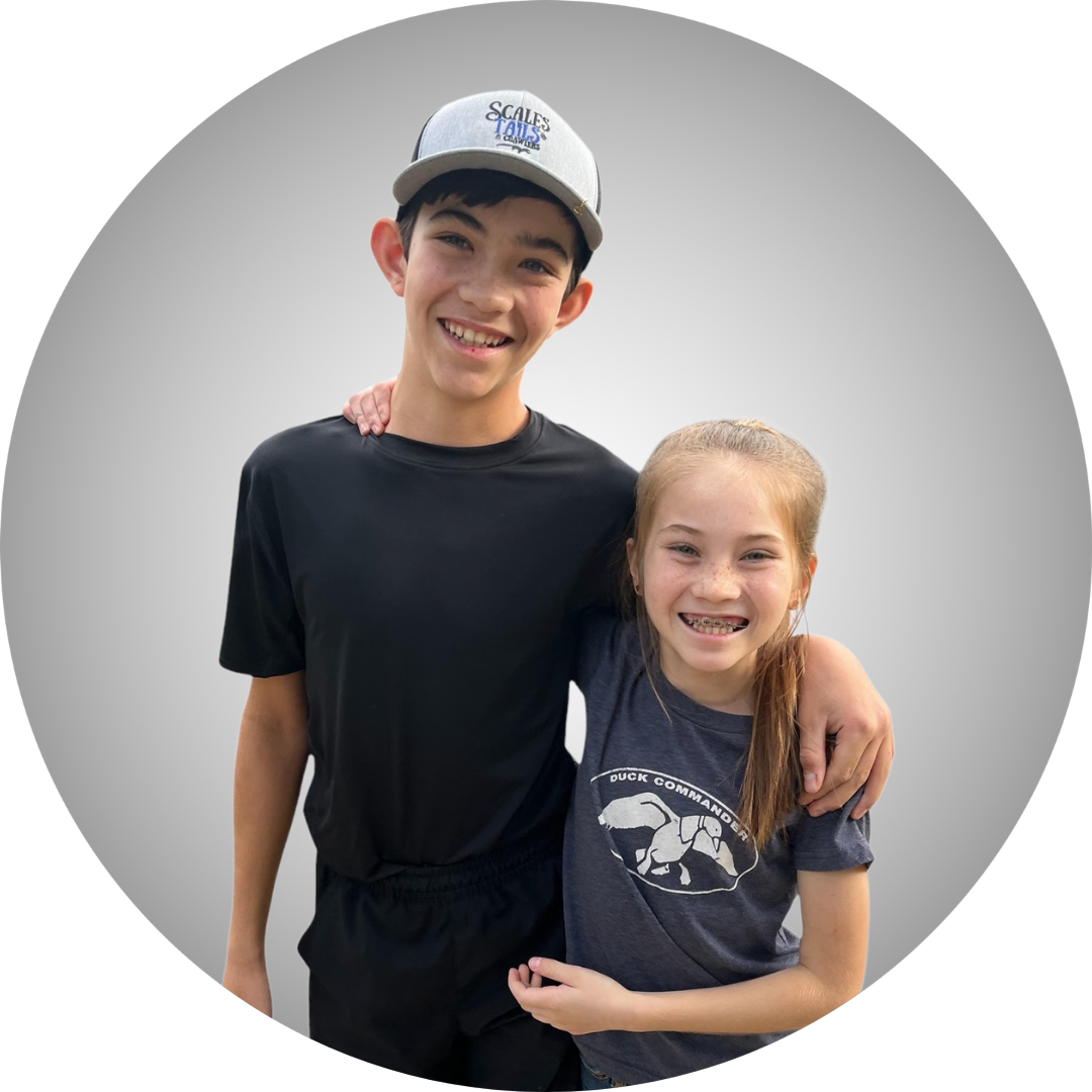 Grayson and Eden Brinkmeyer