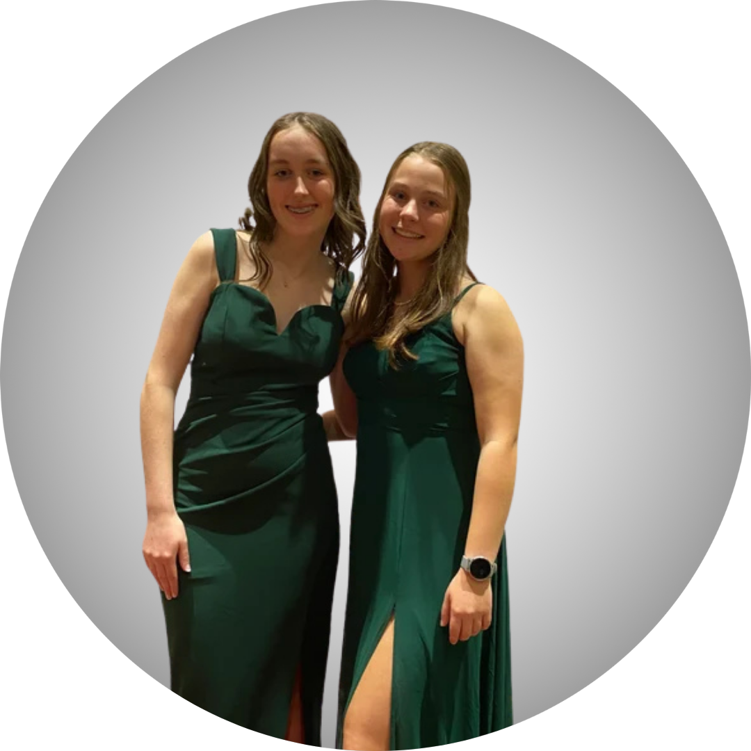 Kyla La Rue and Lydia Yoder
