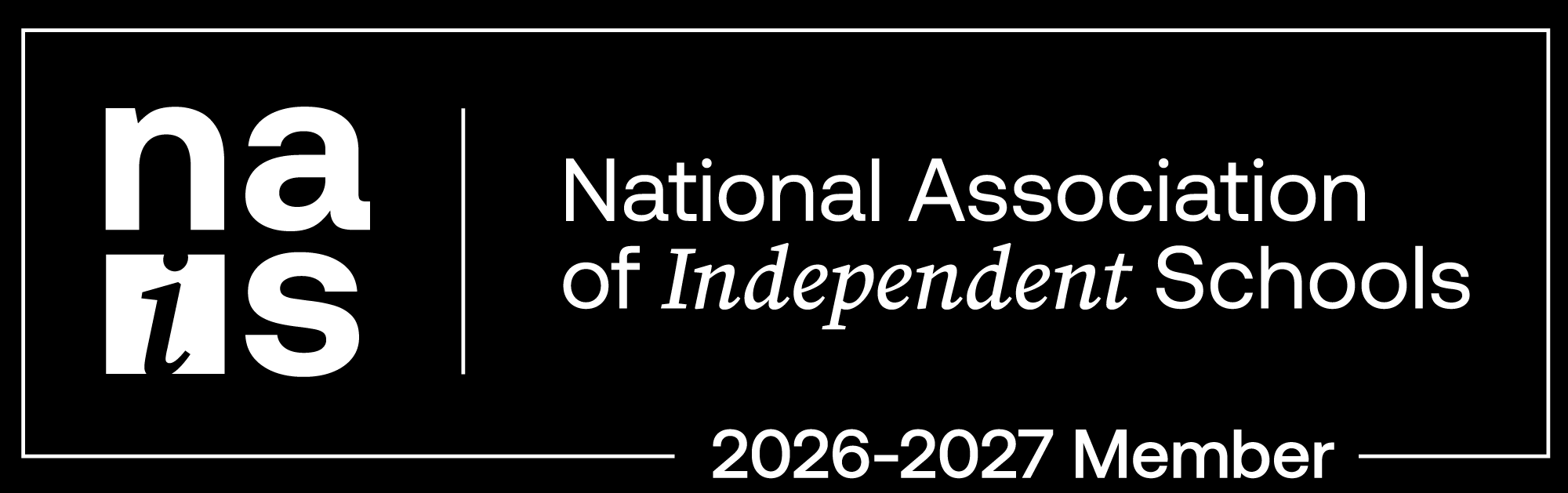 National Association of Independent Schools — 2026-2027 Member